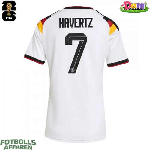 Tyskland Kai Havertz #7 Hemmatröja Kvinnor VM 2026 Kortärmad